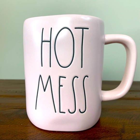 Rae Dunn Other - Rae Dunn “Hot Mess” Pink Mug